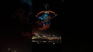 At the heart of Ayodhya, we celebrated Ram's return with a Drone Light Show. #DroneShows