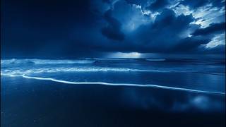 (🔴4.2) Peaceful Night Ocean Waves for Sleep, Meditation, Relaxation and Anxiety Relief