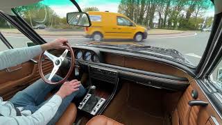 Bmw 3.0 Csi - Driving Video - 1972, 040 Nachtblau Over Tan, Matching - Oldenzaal Classics