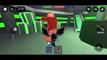 Defeating knife throwing exploiter in mm2 aim trainer Roblox