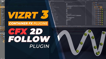 Vizrt 3 Container FX 2D Follow Plugin Tutorial