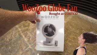 Woozoo Globe Multi-Directional 5-Speed Oscillating Fan w/ Remote - Bought at COSTCO