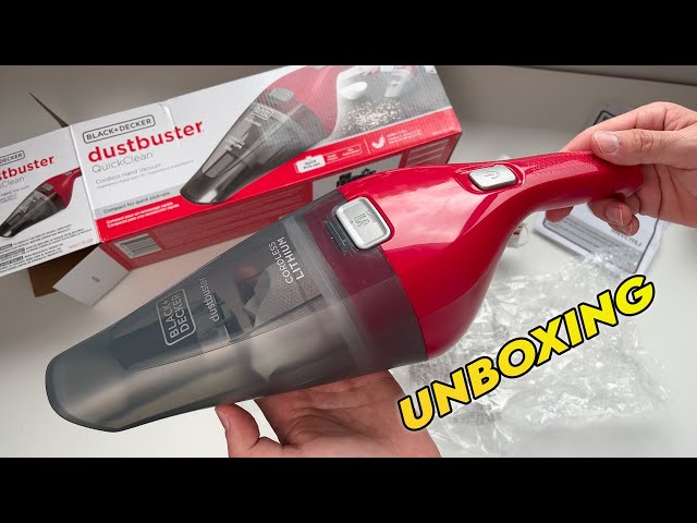 Black & Decker Dustbuster Quick Clean Handheld Vac