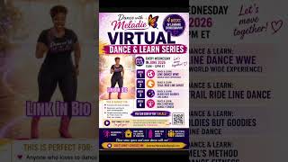 Join Me! #dancewithmeladie #virtualdanceclass #linedance #dancefitness