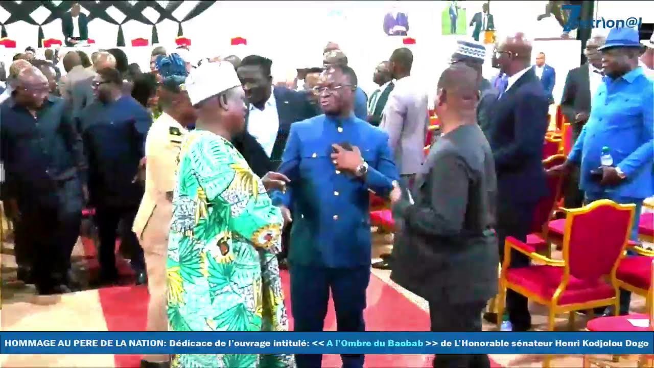 Dédicace de l’ouvrage intitulé A l’Ombre du Baobab de L’Honorable sénateur Henri Kodjolou Dogo