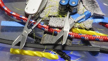 Leatherman VS Victorinox : small scissors battle!