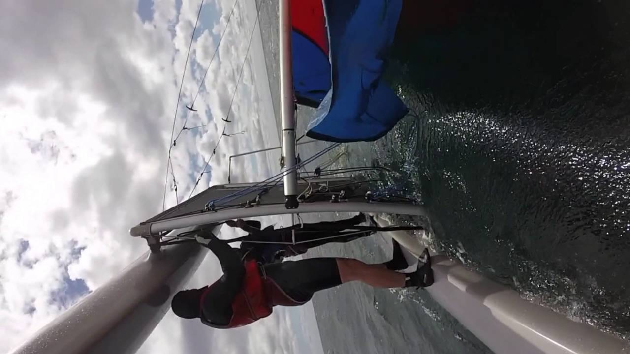 Hobie 16 Flip on Jibe YouTube