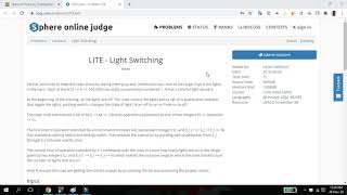 SPOJ LITE - Light Switching screenshot 4