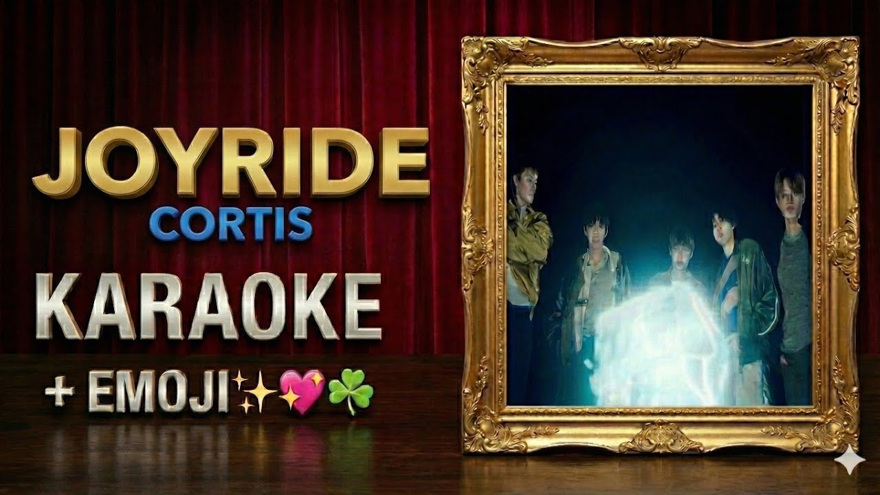 CORTIS – JoyRide  Karaoke (Instrumental with Lyrics) 🎤