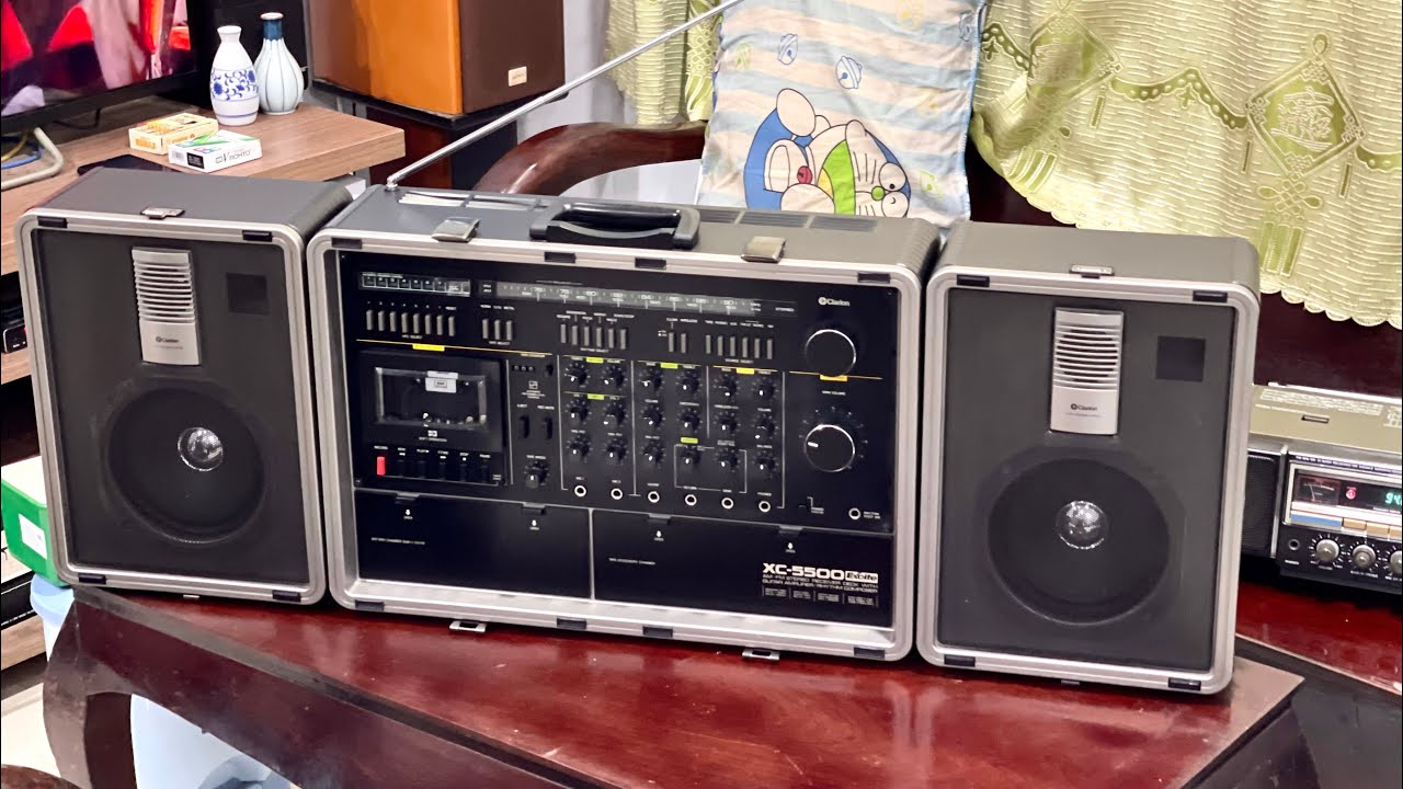 M8620 Clarion XC-5500A Excite 大型マルチラジカセ