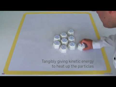 Particles in Matter with Cellulo