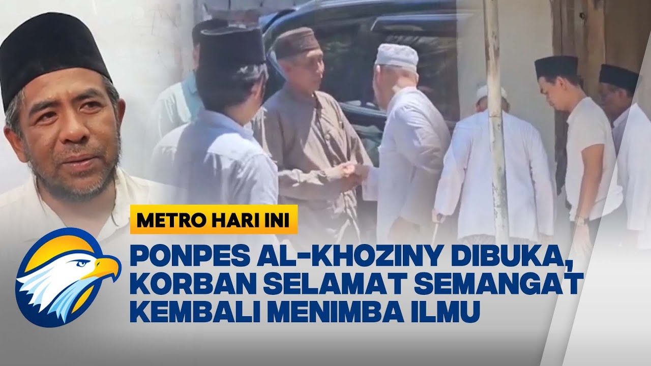 Sempat Tutup 2 Pekan, Santri Al Khoziny Kembali ke Ponpes | Metro Hari ini