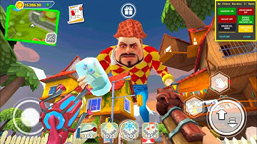 New Update in Dark Riddle 15.1 NEW STORY. ( Mod Skin All  ) Fun Game Neighbor | Part 9