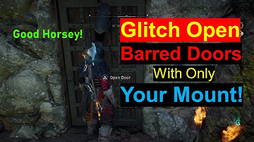 How To Train Your Mount To Open Barred Doors - NEW GLITCH - AC Valhalla