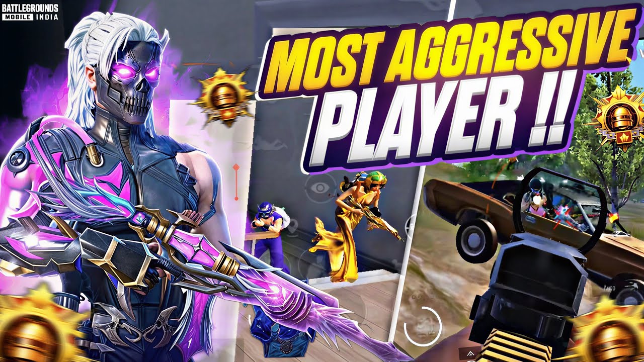 MOST AGGRESSIVE PLAYER 🔥 Intense Solo vs Squad 1v4 Clutches in ...