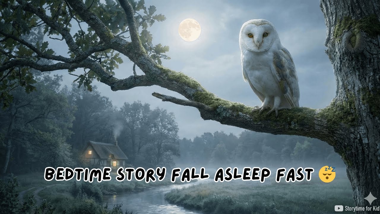 Короткая сказка на ночь для детей (Сова шепчет на ночь) Сказки для детей 🌙