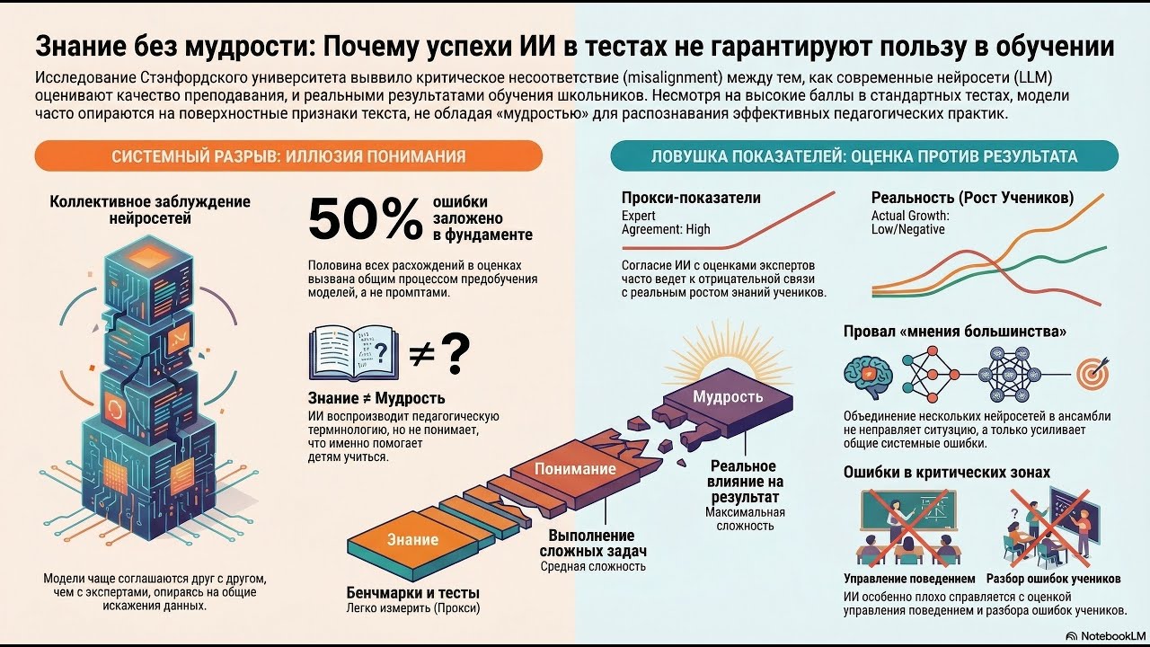 Knowledge without Wisdom: Measuring Misalignment between LLMs and Intended Impact