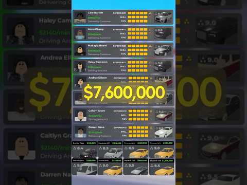BEST Way To Make MONEY In Taxi Boss! (Roblox) #roblox #taxiboss #robloxtaxiboss #robloxtaxi