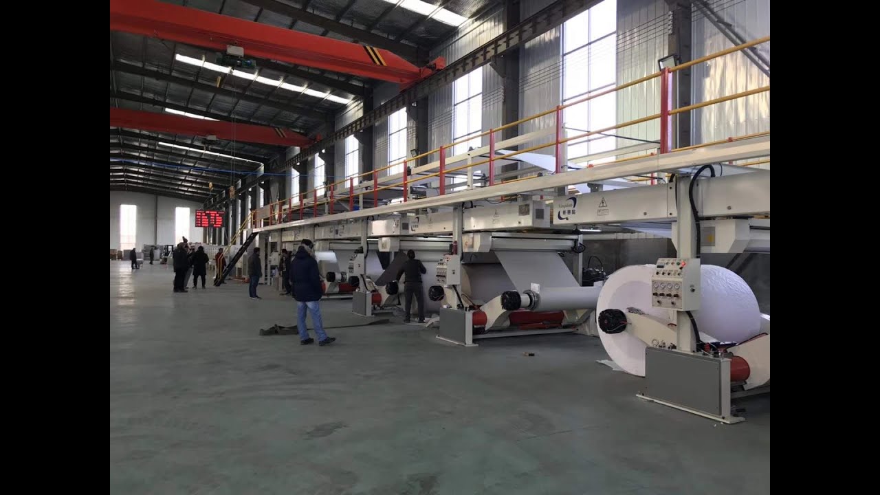 Cardboard/Solid Board/Hardboard Production Line YouTube