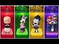 Baby Boss vs Minnie Mause vs Spookiz vs Super Mario| Tiles Hop EDM Rush ⚡ #tileshopedmrush