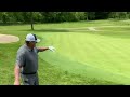 On the course with bob krause the downhill chip shot