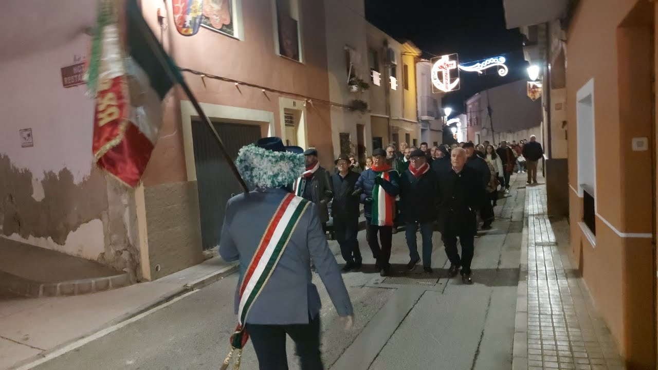 Cena Garibaldinos 31/1/2023 Recogida de las Damas y Capitania