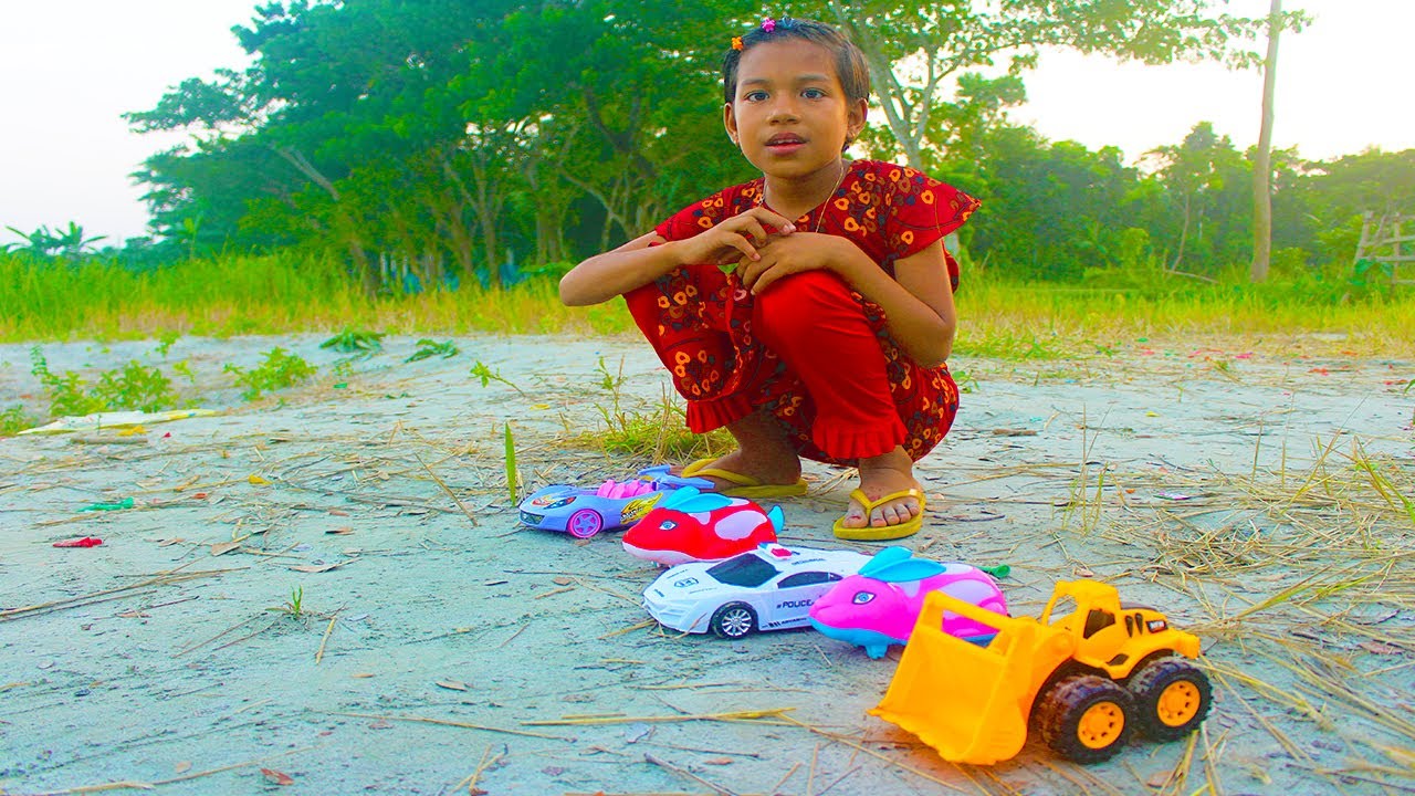 View of the children's toy car game {Episode}40 YouTube