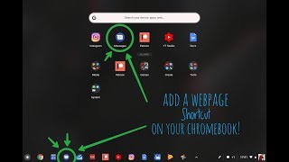 Chromebook - How To Create A Shortcut For The Toolbar App Tray