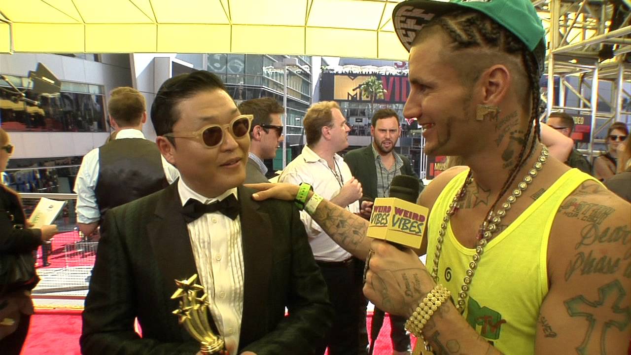 RiFF RaFF interviews PSY at MTV VMA | Weird Vibes Ep12 - YouTube