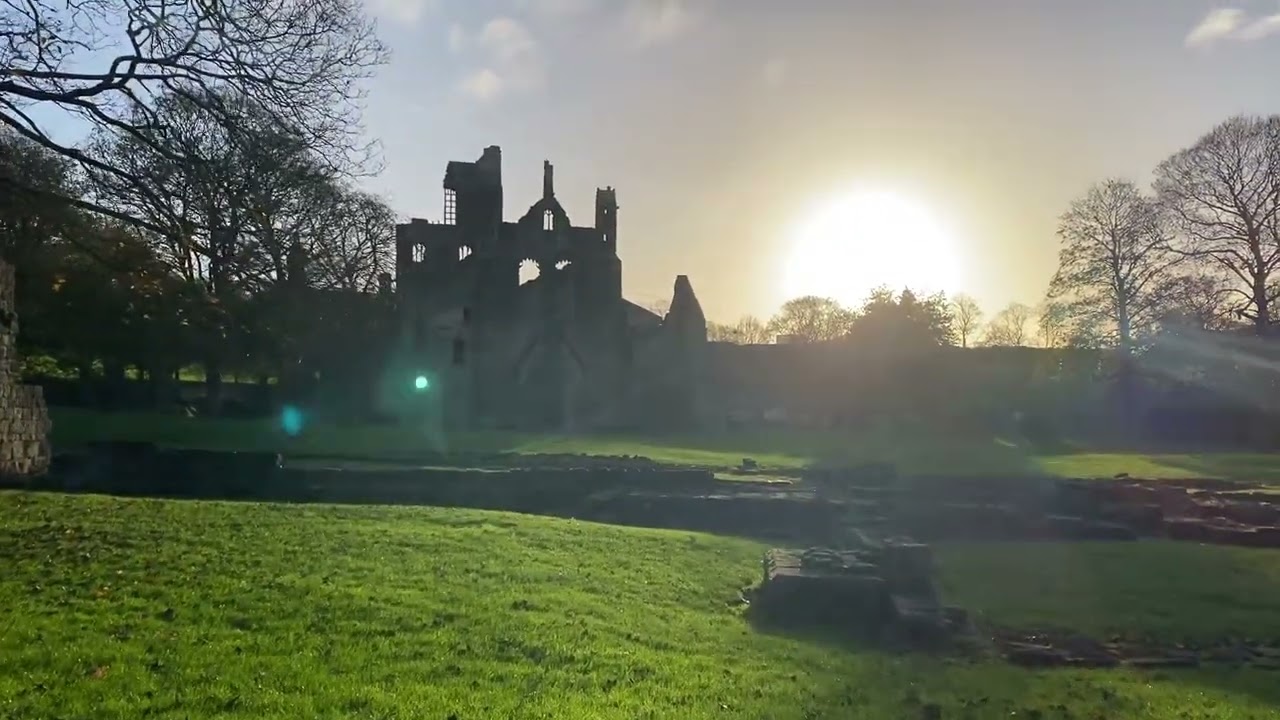 Kirkstall Abbey first Morning daylight 