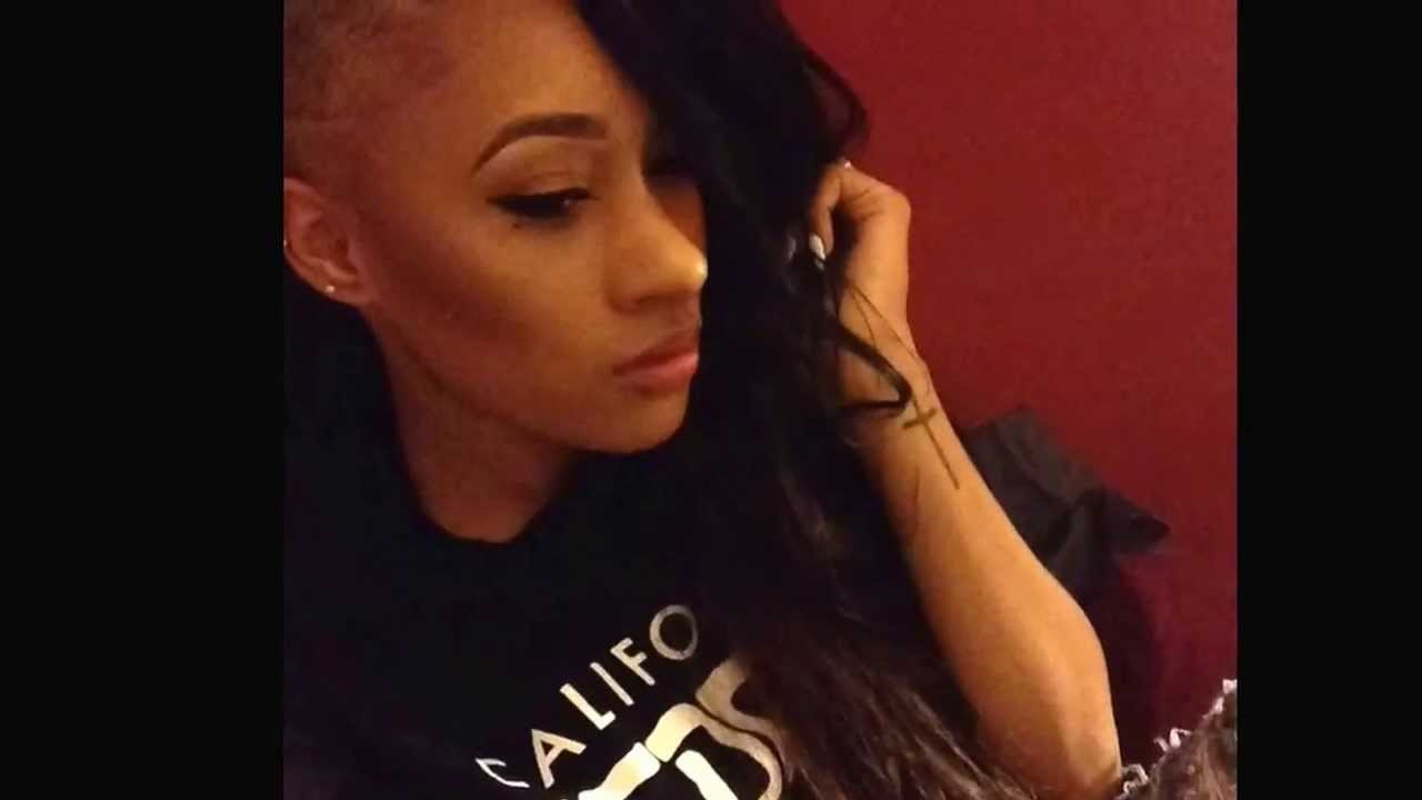 Partial weave w/ shaved side - YouTube Partial weave w/ shaved side - YouTube