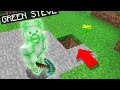 Dig Straight Down to FIND GREEN STEVE Secret Minecraft Base