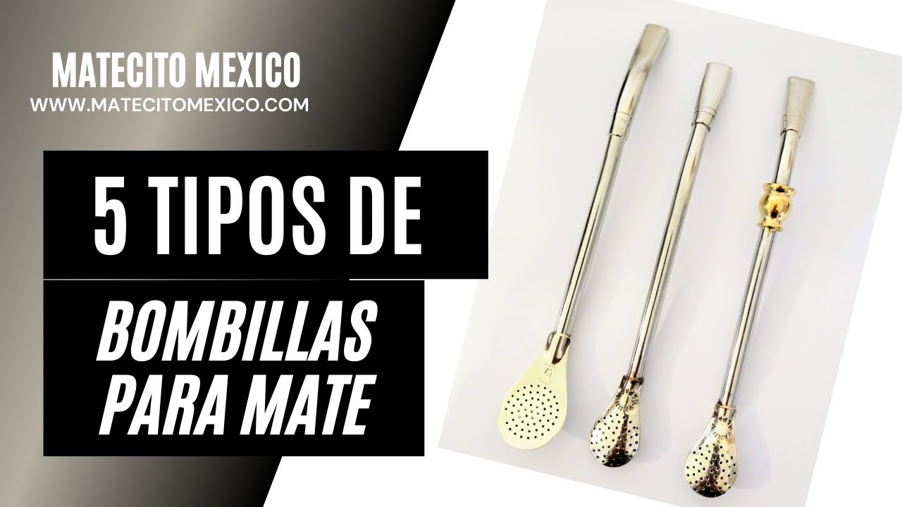5 DIFERENTES BOMBILLAS PARA MATE | ALPACA O ACERO? | COMO ELEGIR