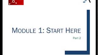 DR Fundamentals - Module 1, part 2