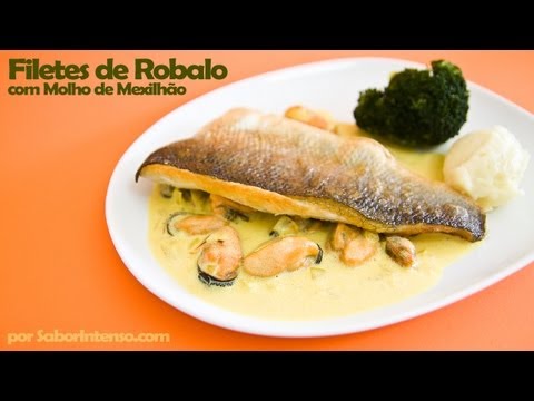 Vídeo: Robalo Com Molho De Azeitona