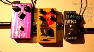 Suhr Riot vs  Catalinbread Katzenkönig (HD)