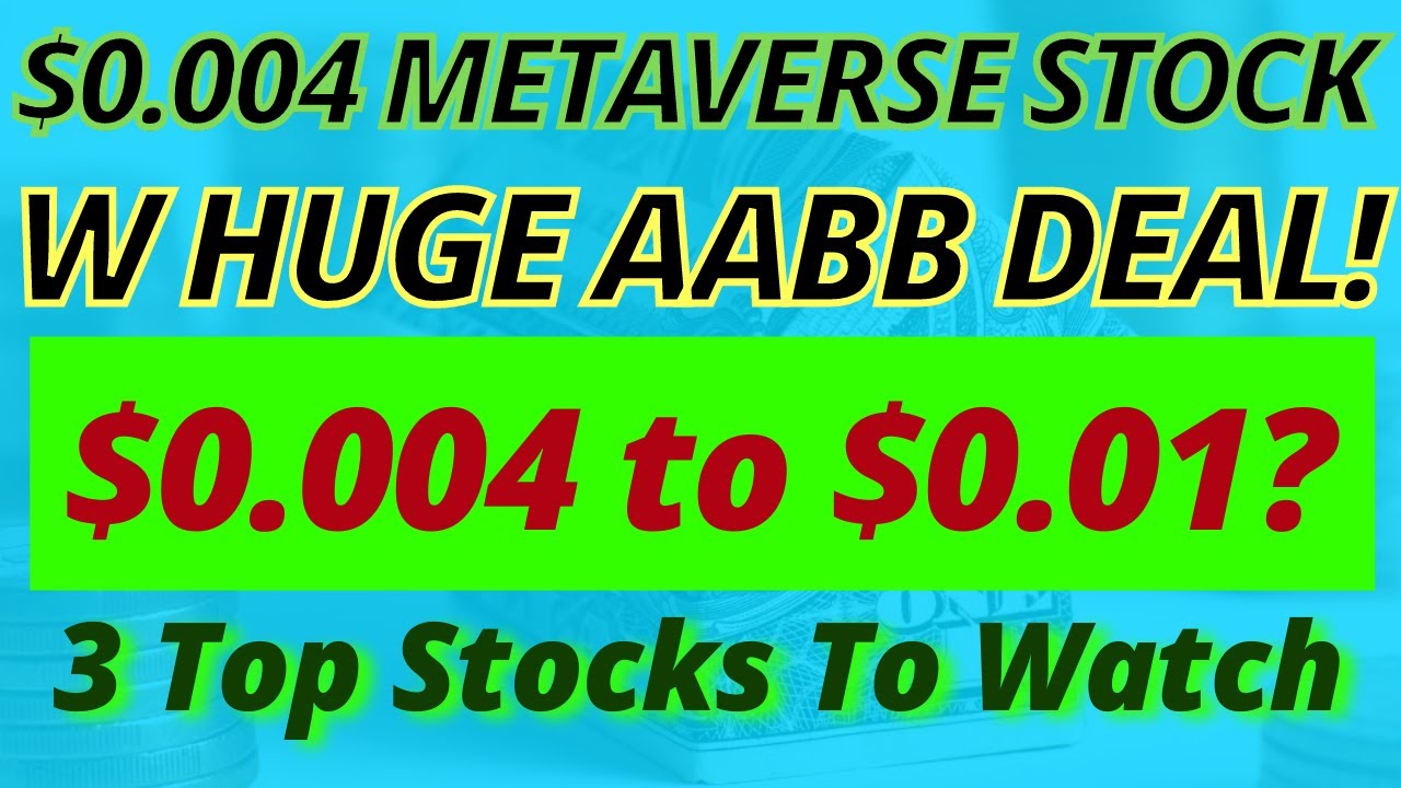 This $0.004 Metaverse Penny Stock Signed A Huge Deal w/ Asia Broadband Inc 🚀 3 Top Penny Stocks 💰
