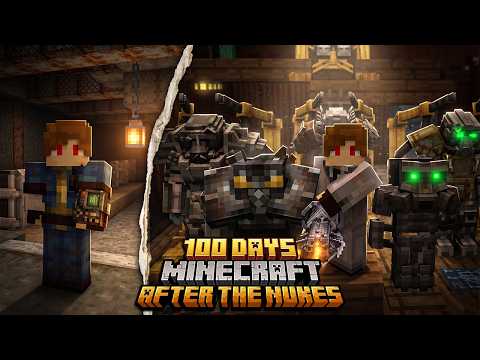 100 Ngày Làm Bố Tướng Trong Minecraft After The Nukes - NQH