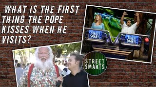What’s the First Thing the Pope Kisses When He Visits a Country? | Street Smarts | Full Episode