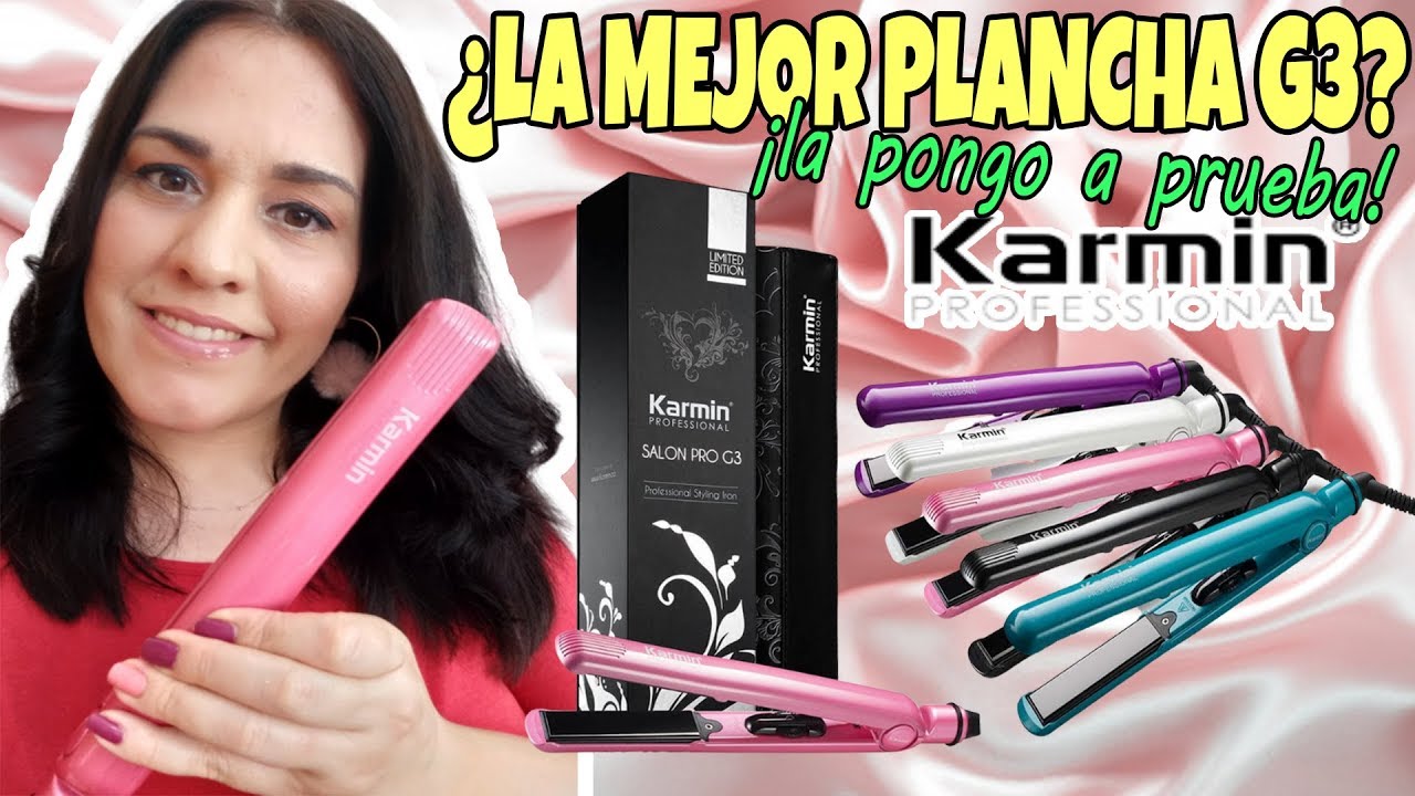 ¿LA MEJOR PLANCHA DE PELO G3?😍🤮¡LA PONGO A PRUEBA!😱KARMN
