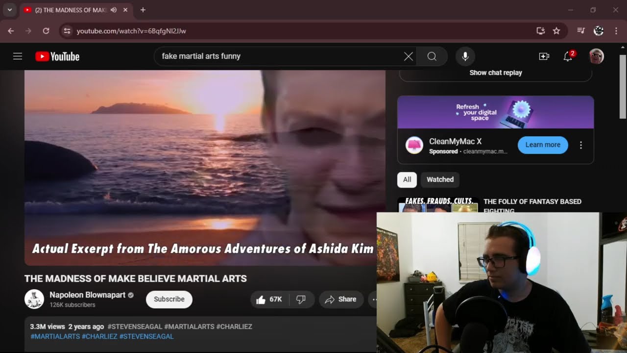 Watching Fake Martial Artist (first ever stream)