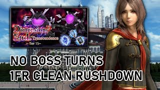 Rem FR Echo Showcase | Transcendence Tier 15 [DFFOO]