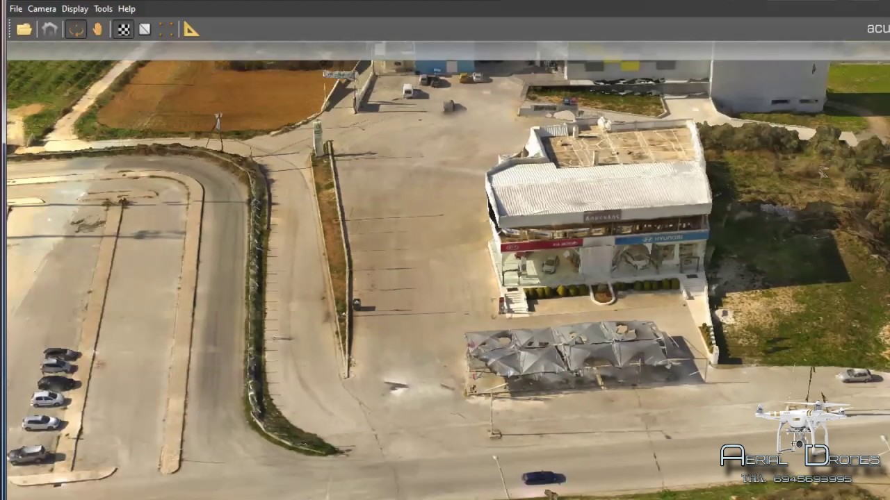 Creating a 3D Model with DJI Phantom 3 and Acute3d part14 - YouTube