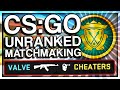 CS:GO UNRANKED MATCHMAKING UPDATE (CHEATERS GONE?)