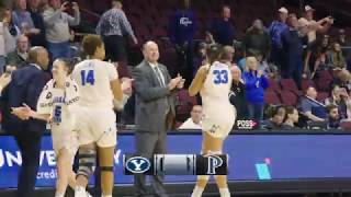 BYU Women's Basketball  BYU vs Pepperdine  WCC Tournament March 11, 2019