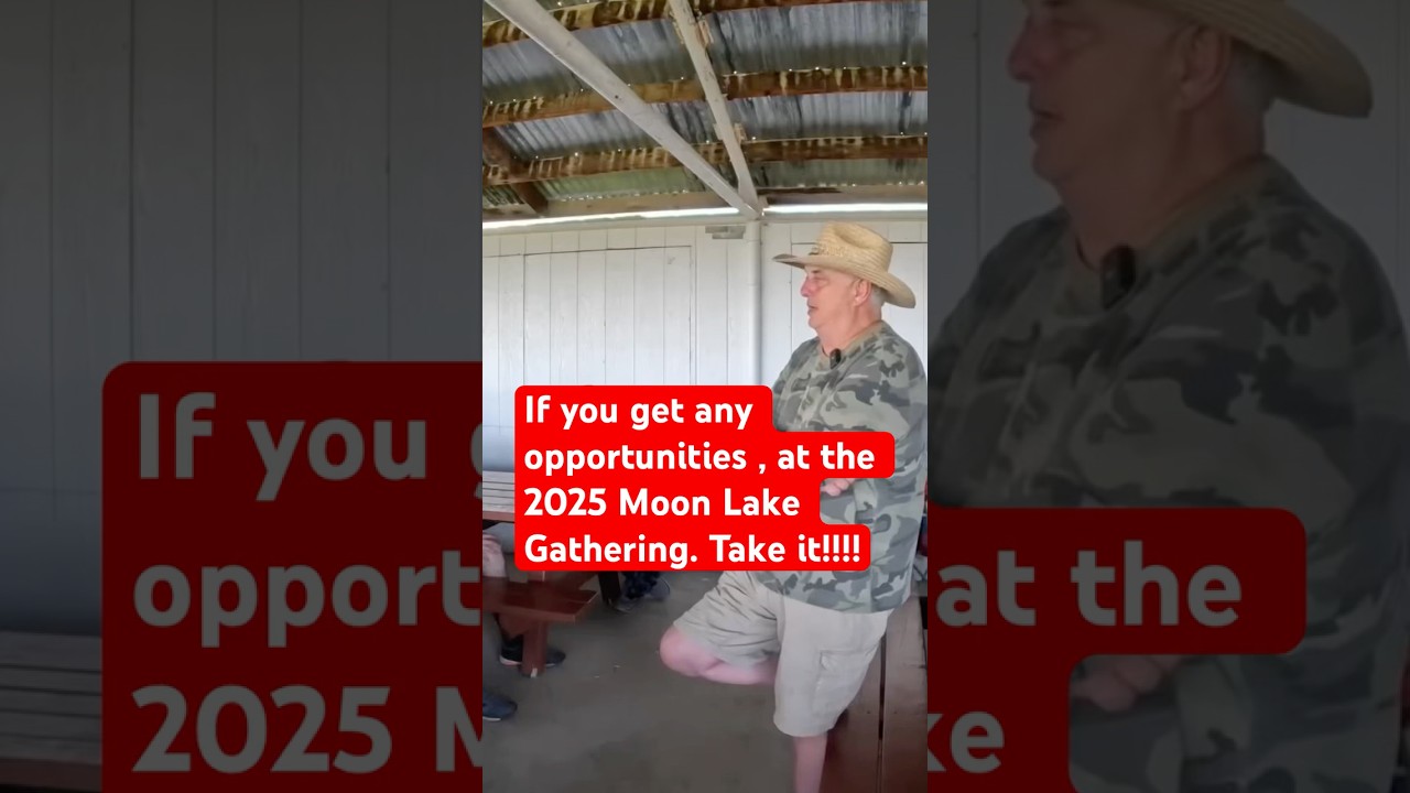 You never know what opportunities you may get at the 3025 Moon Lake Gathering