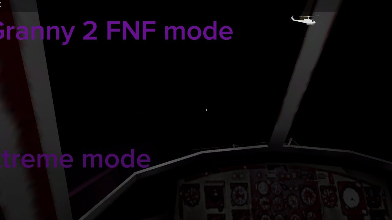 Granny 2 Mode FNF + Extreme mode Day 1 Hélicoptère Escape 