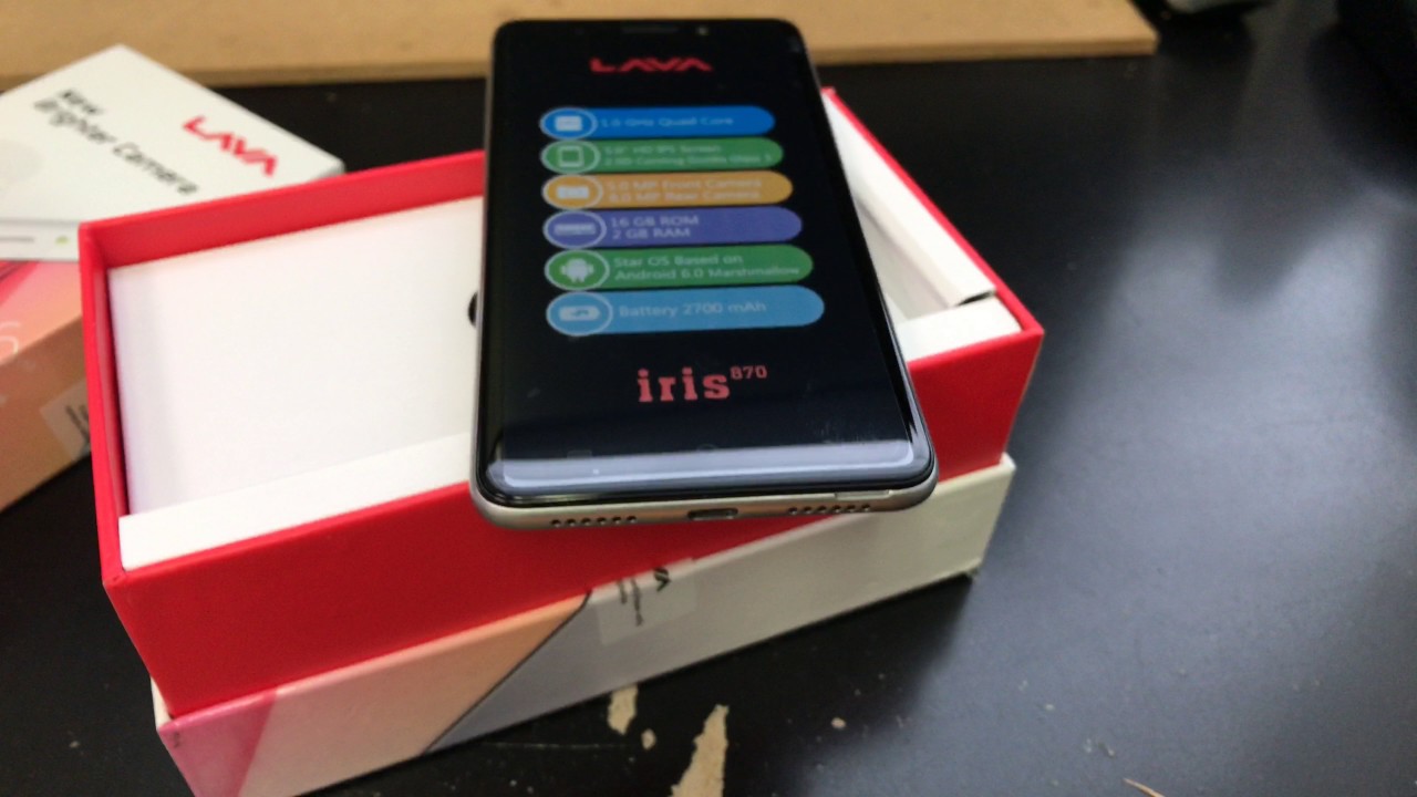 LAVA IRIS 870 Unboxing Video – in Stock at www.welectronics.com