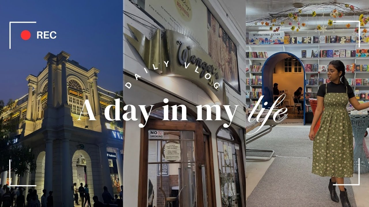 Best Places to Visit in CP Delhi | Wenger’s Bakery + Oxford Bookstore Cha Bar Café Tour