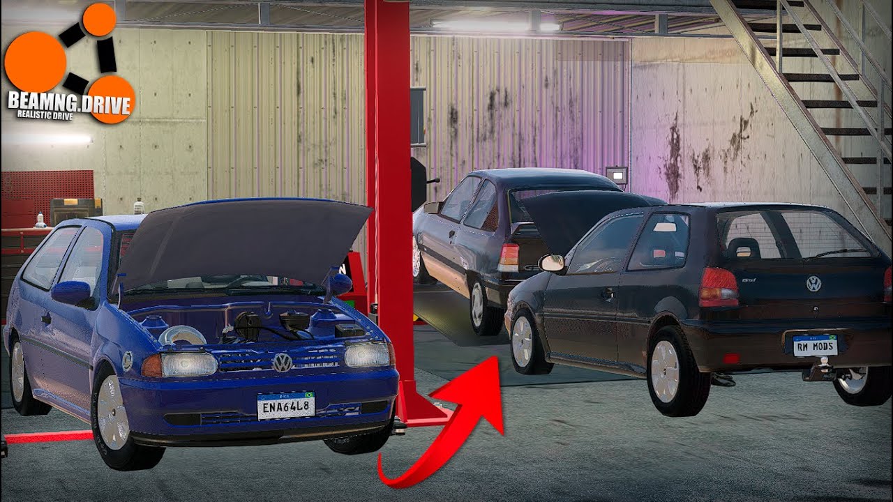 REECONTREI meus AMIGOS e FOMOS dar UM ROLÊ de TURBÃO PELA CIDADE 🔥😍 | BeamNG.Drive